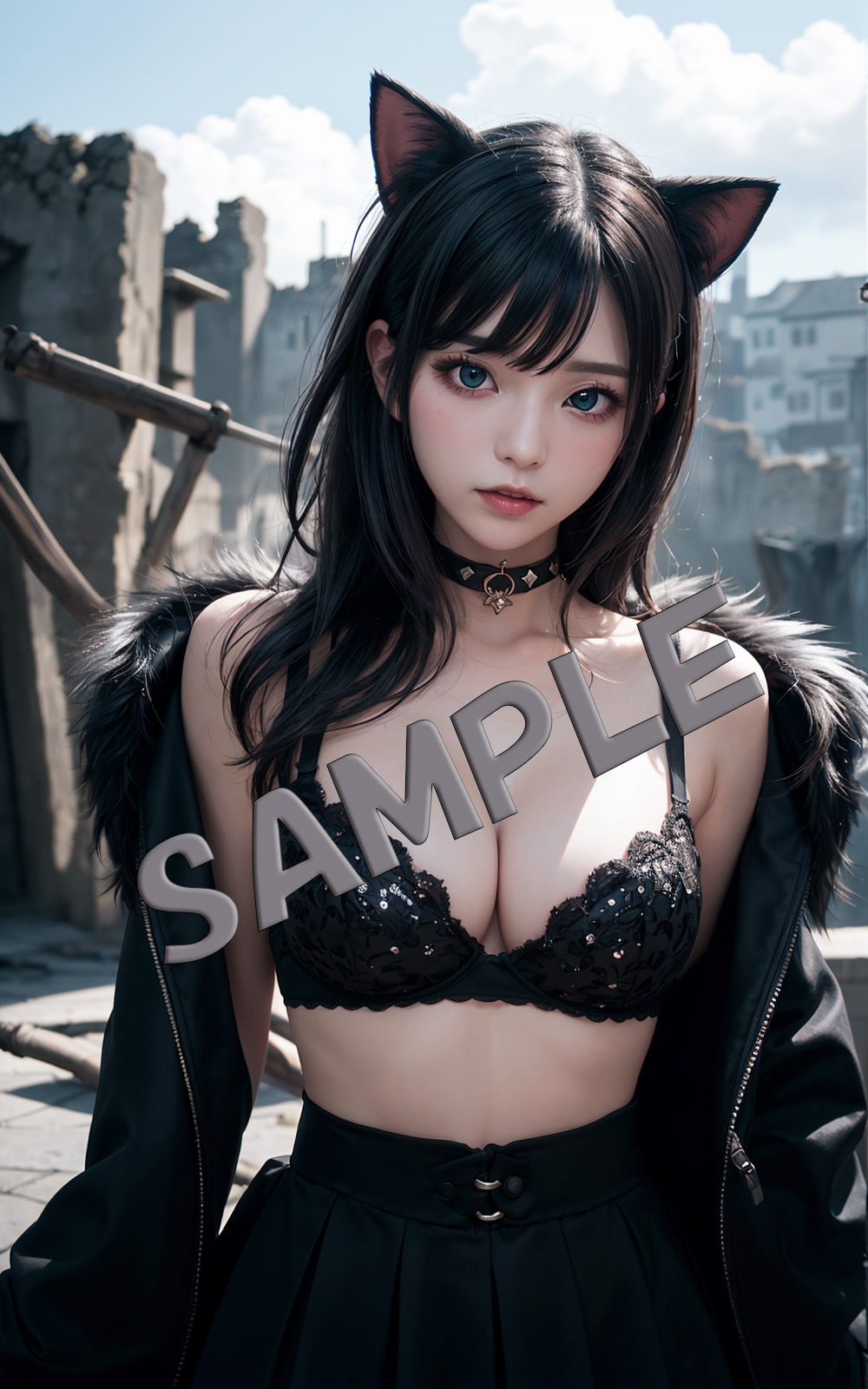 サンプル画像2:ねこみみがーるず(みあ) [d_341378]