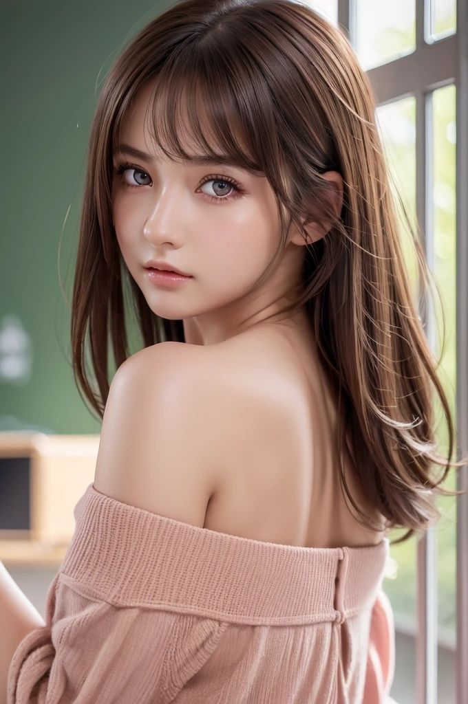 サンプル画像2:教育実習生との秘密の放課後(ひいろAI美女) [d_341383]