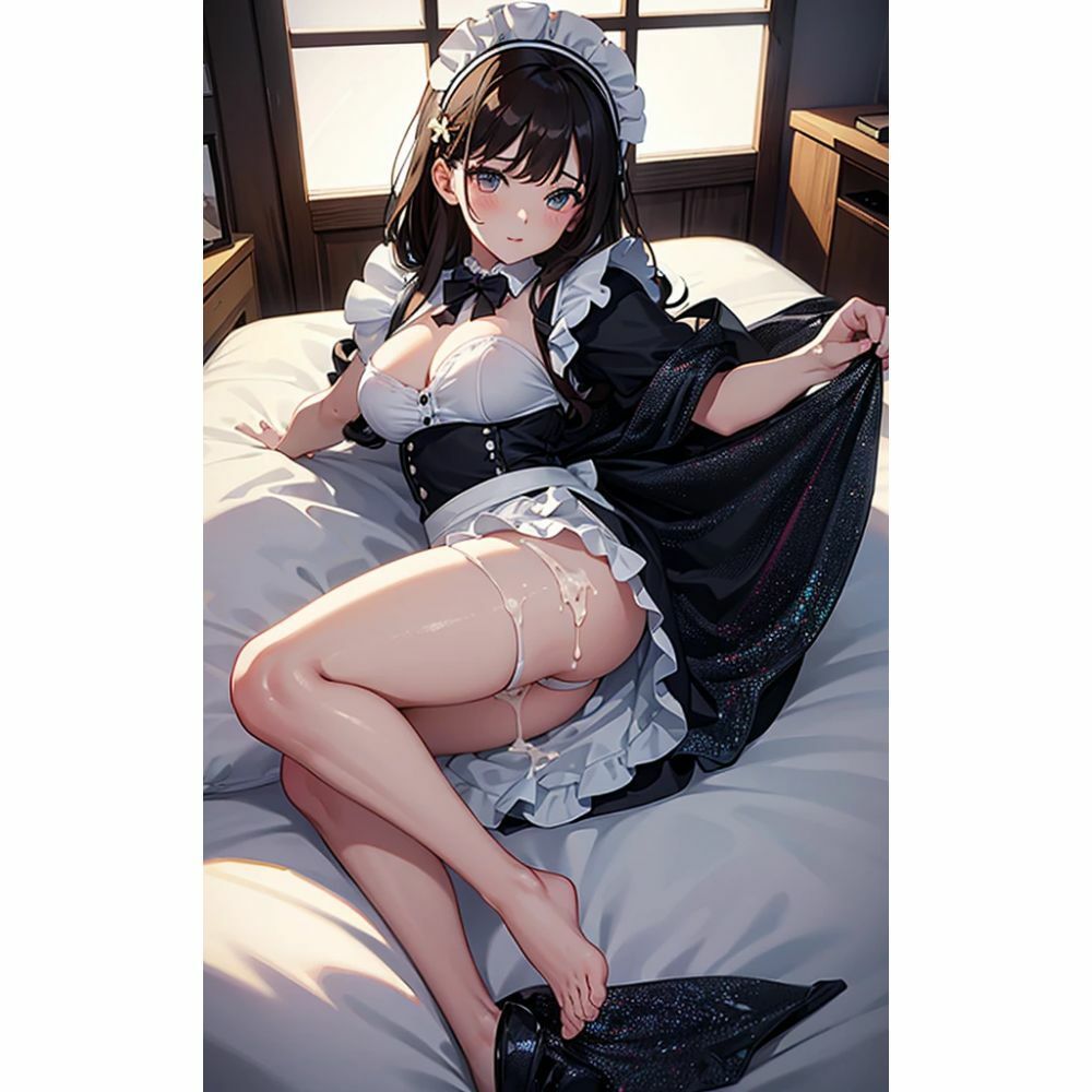 サンプル画像3:あんまりかけないで〜メイドコス編〜(ましゅまろ堂) [d_341388]