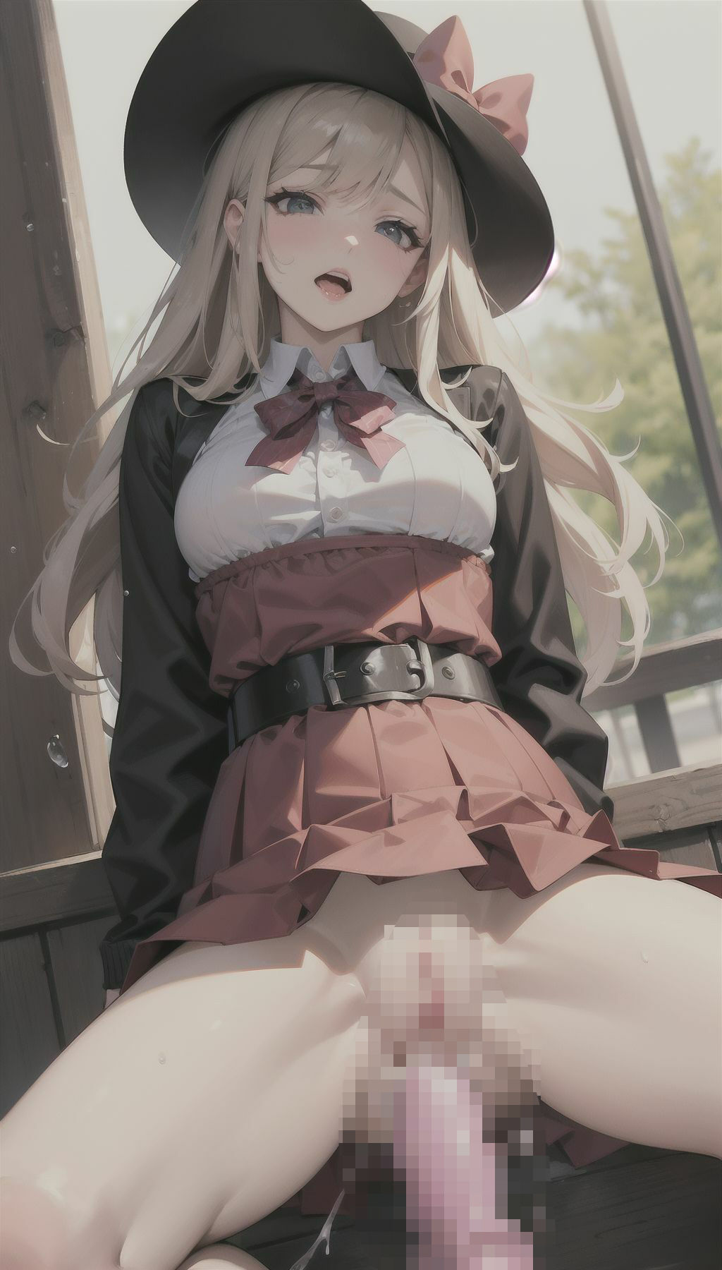 サンプル画像3:美女達の着衣オナニー24(AI爆美女エロ写真集) [d_341490]