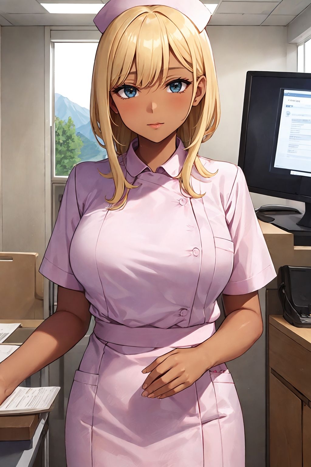 サンプル画像1:ギャルナースのエッチなバイタルチェック(アルパコクラブ) [d_341534]