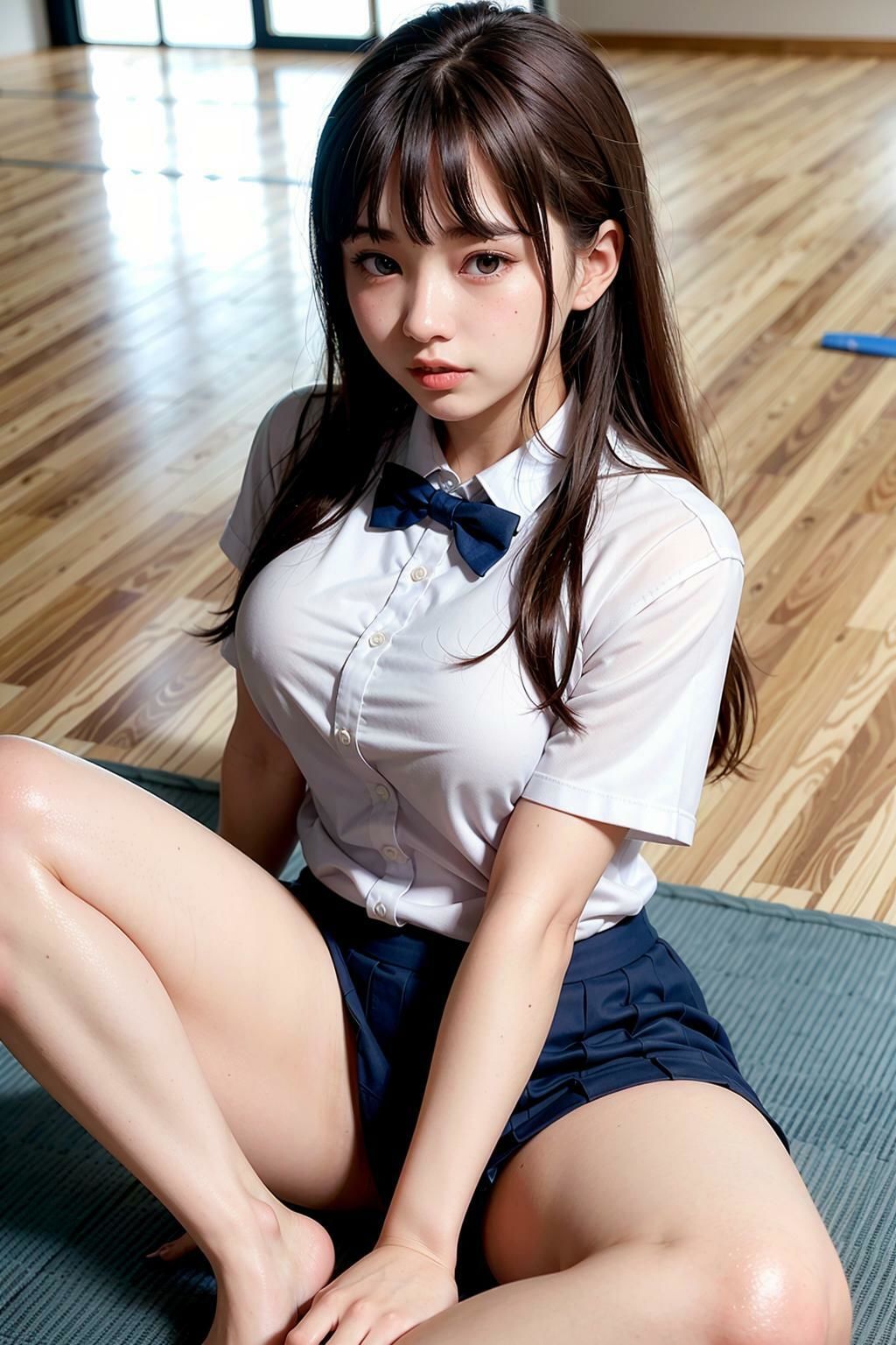 サンプル画像2:制服えっち〜同級生と学園で〜(愛すいーと) [d_341563]