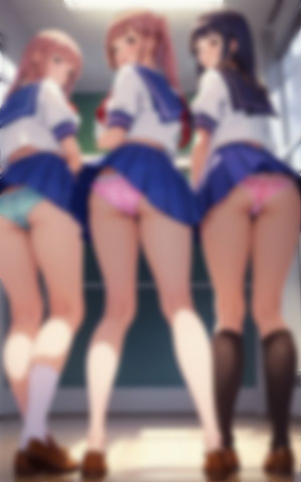 サンプル画像2:セーラー服のパンチラ特集！某有名大学で男が潜入してパンチラ盗撮〜JKパンツスペシャル〜(性欲モンスター企画) [d_341661]