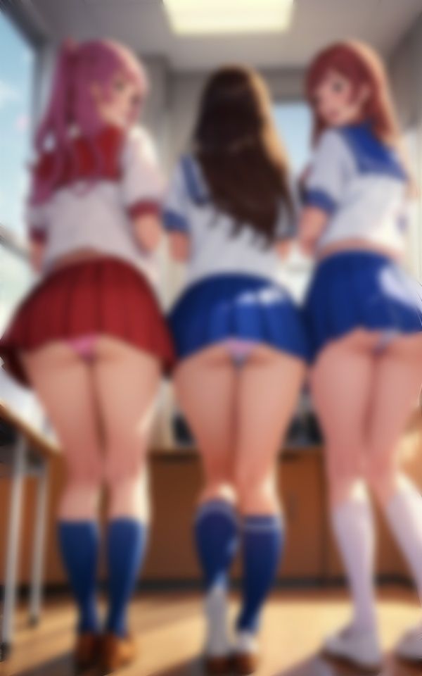 サンプル画像3:セーラー服のパンチラ特集！某有名大学で男が潜入してパンチラ盗撮〜JKパンツスペシャル〜(性欲モンスター企画) [d_341661]
