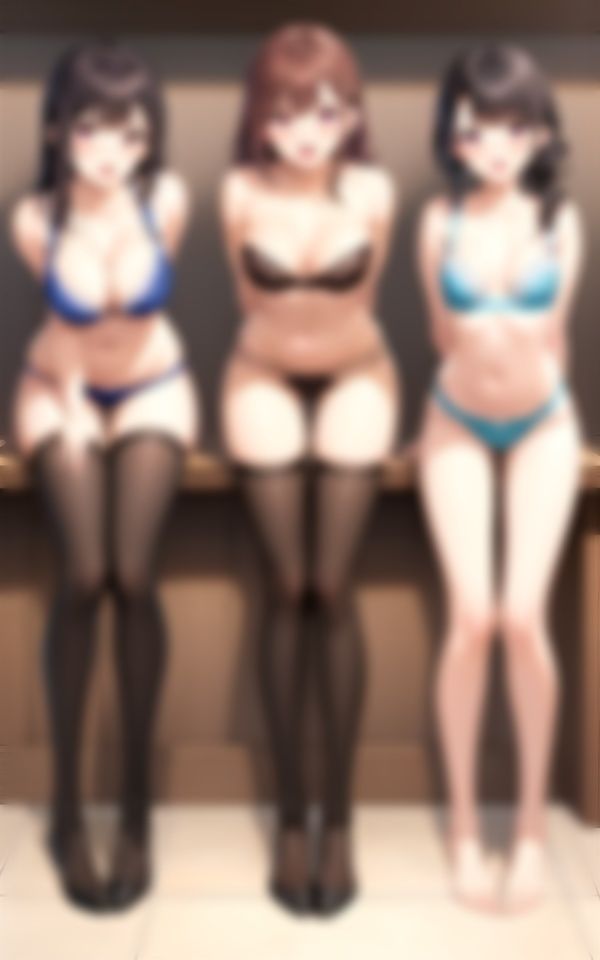 サンプル画像2:童顔乱交〜美尻で可愛すぎる女子大生と乱交露出〜脱いじゃったと恥じらう・・・(クリエイターズセックス) [d_341670]