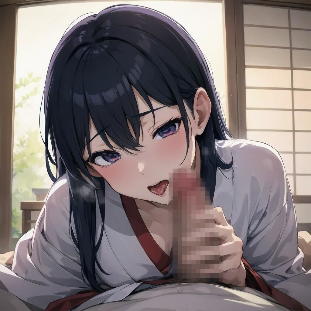 サンプル画像2:アへ顔巫女(かわ汁) [d_341672]