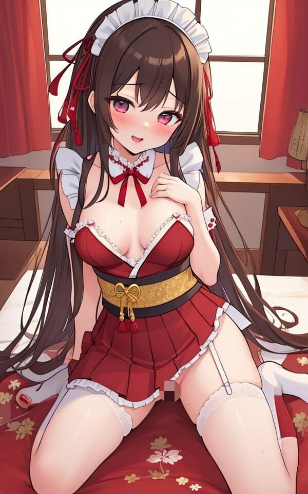 サンプル画像1:かわいいコスプレ？アイドル(スケベの間欠泉) [d_341681]