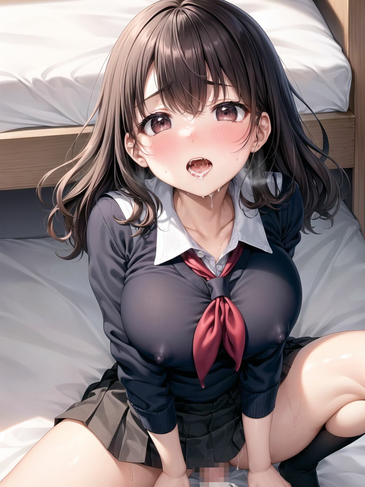 サンプル画像6:えちえち巨乳学園 好きな子に中出し出来ちゃう科 2(メロンJKといちご少女) [d_341726]