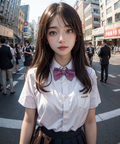 サンプル画像3:50人の美女とSEXできる本 -制服JK編 実写版-(あおギャラリー) [d_341799]