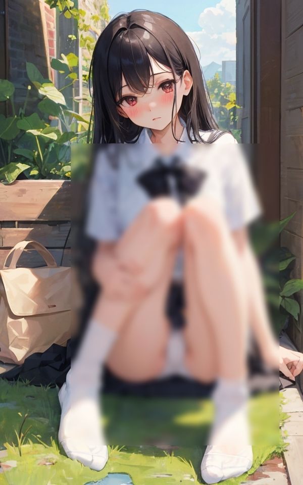 サンプル画像2:パンツ見えちゃった 〜しゃがみパンチラ女子214人〜(ミルクキング3) [d_341840]