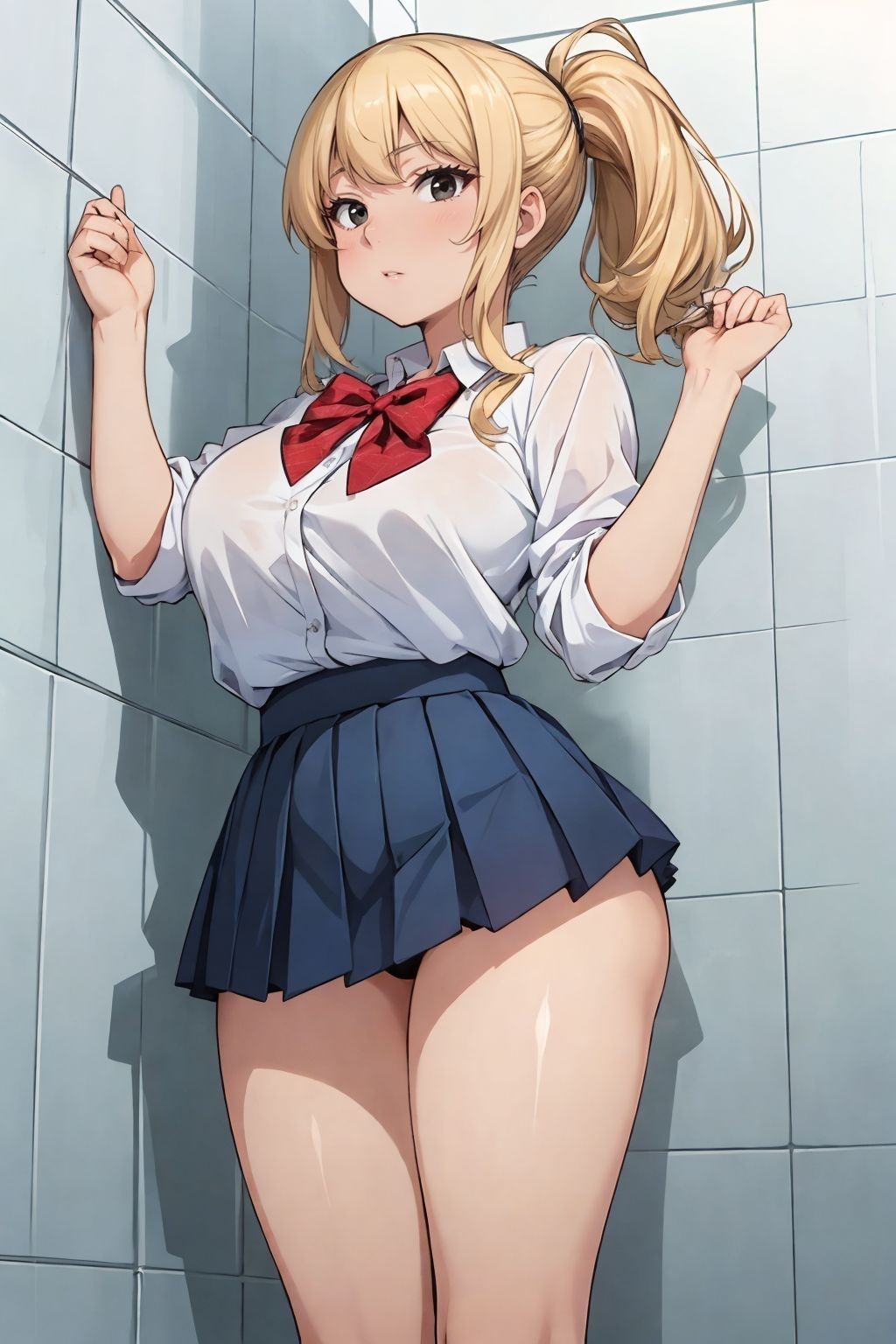 サンプル画像1:ギャルとトイレでハメ放題(だらっくす) [d_341846]