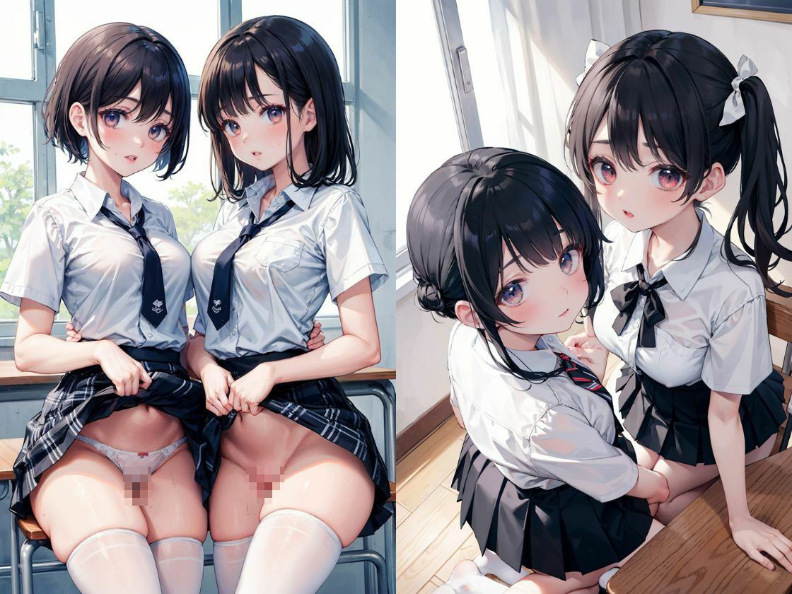 サンプル画像1:黒髪辱め学園(ちゅぷまる。) [d_341855]