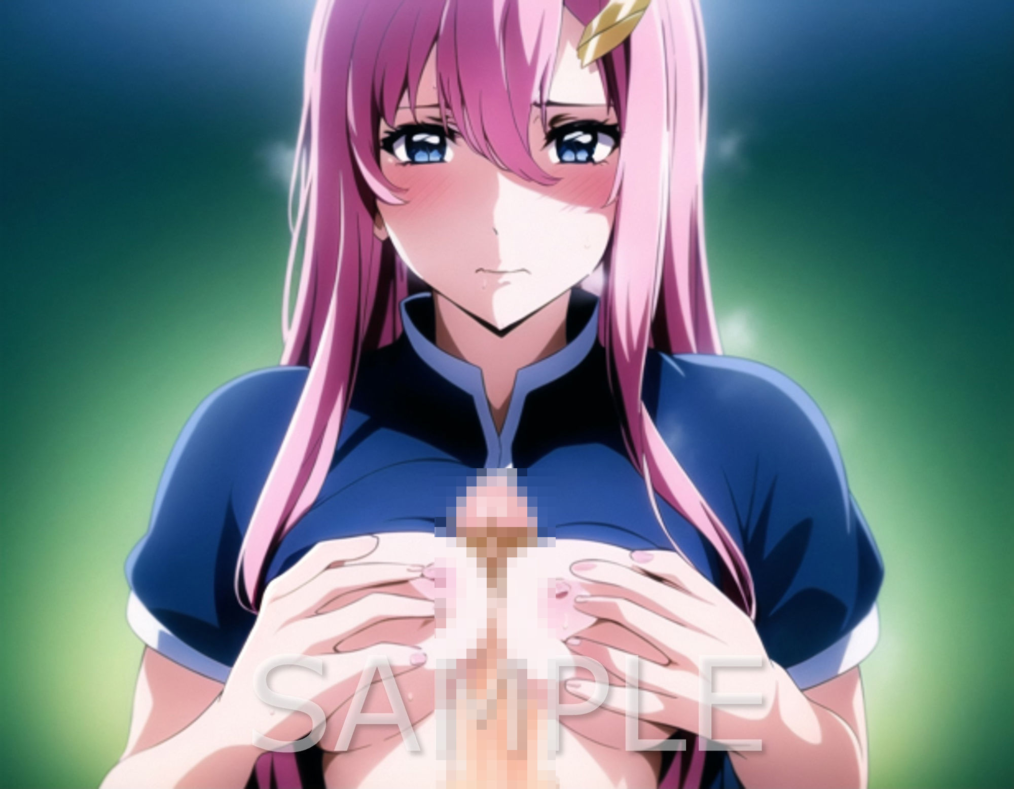 サンプル画像6:機動戦士ガン〇ムSEED ラ〇スAI・CG集Vol.1(メメントモリ) [d_341865]