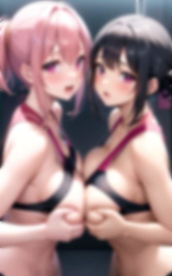 サンプル画像2:女だらけの秘密の花園 イチャイチャH大好き女子だらけ ノーブラノーパン濡れ放題(AI生成com) [d_341878]