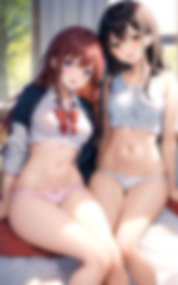 サンプル画像4:レズ〜禁断の親友…私達いつでも一緒だよ(高画質AI生成LABO) [d_341911]