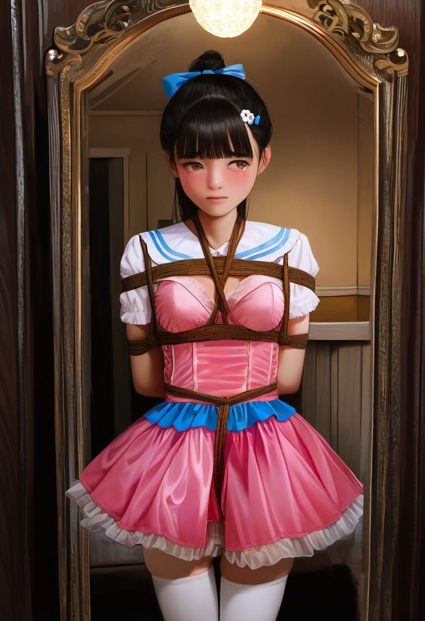 サンプル画像3:アイドル緊縛調教(くろねこ倶楽部) [d_341918]