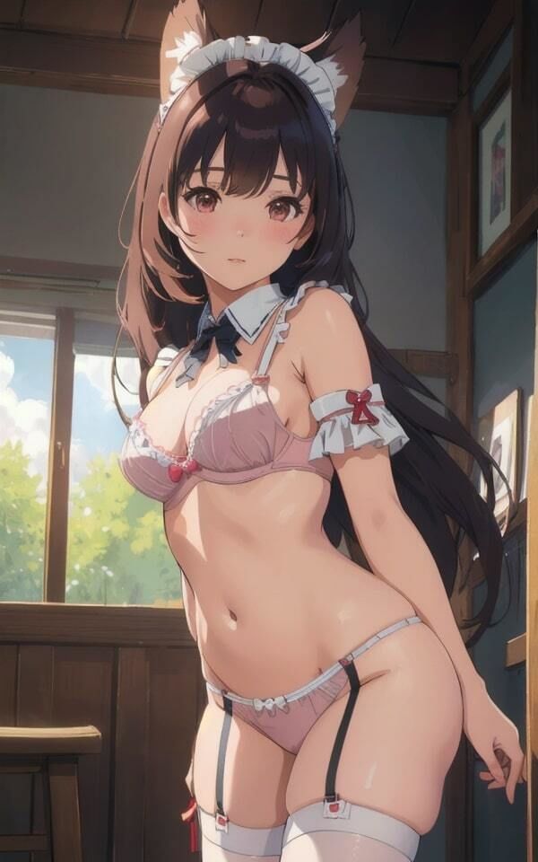 サンプル画像1:コスプレメイド 下着×美女 妄想お手伝いします 43人収録(あにめくらぶ) [d_342005]