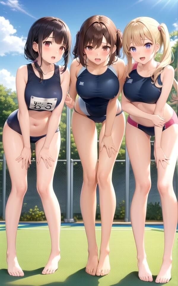 サンプル画像3:えちえち学園にエッチなカメラマンが潜入！プールの授業でJKを大胆撮影(えい愛製作委員会) [d_342092]