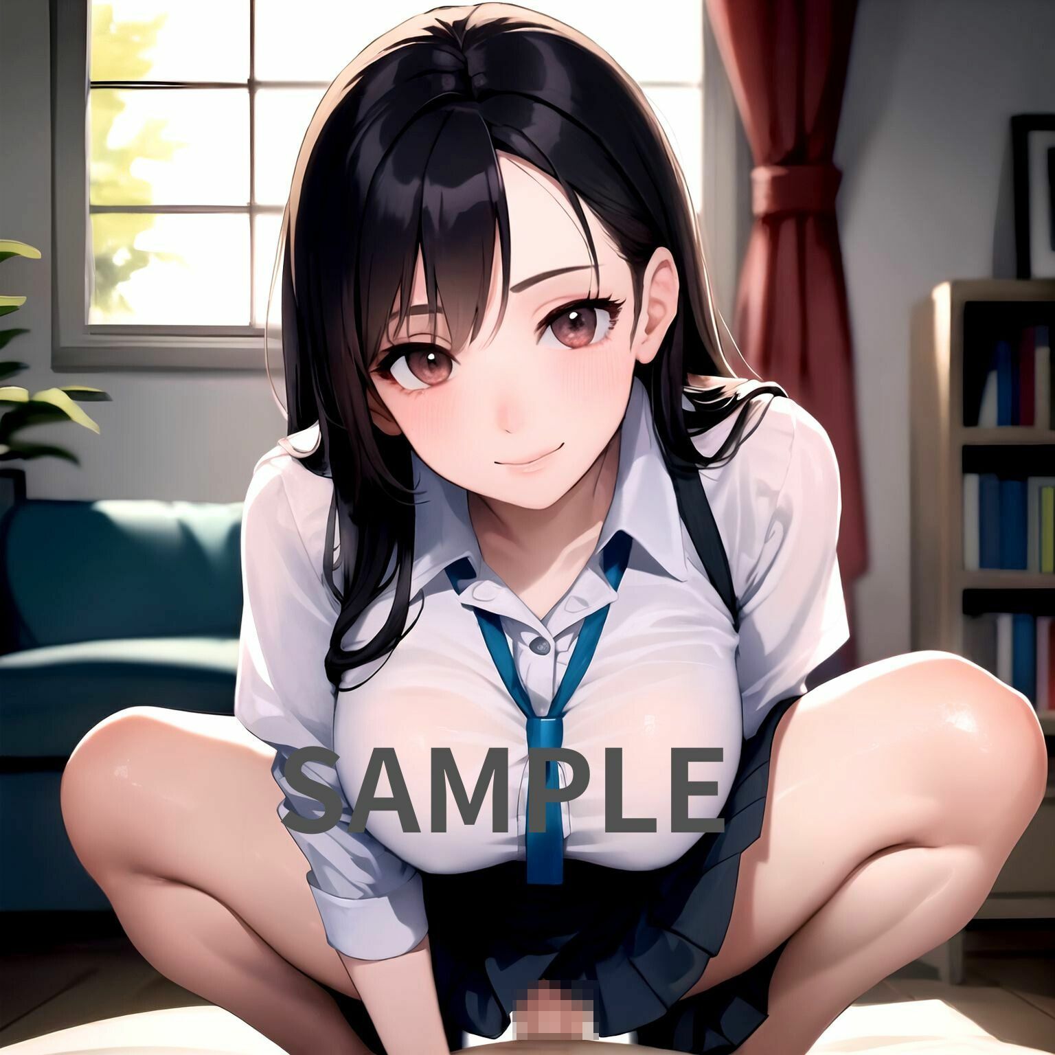 サンプル画像6:えちえち学園〜巨乳制服美少女と●●ヤリ放題の秘密の花園〜アニメ系(美女コレクション) [d_342127]