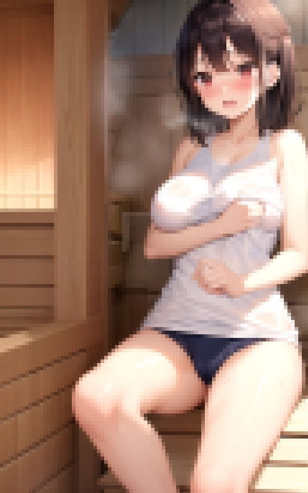 サンプル画像5:混浴サウナで巨乳素人ちゃんと整う(愛奴の宴) [d_342153]