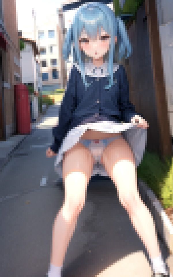 サンプル画像1:いきなり街中パンチラ(愛奴の宴) [d_342162]