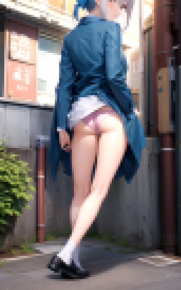 サンプル画像2:いきなり街中パンチラ(愛奴の宴) [d_342162]