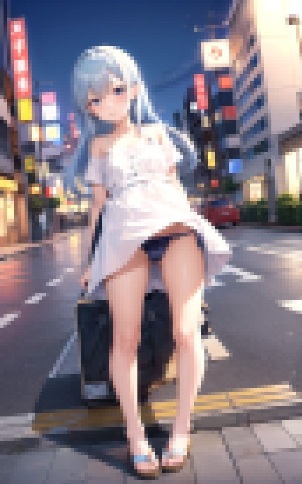 サンプル画像3:いきなり街中パンチラ(愛奴の宴) [d_342162]