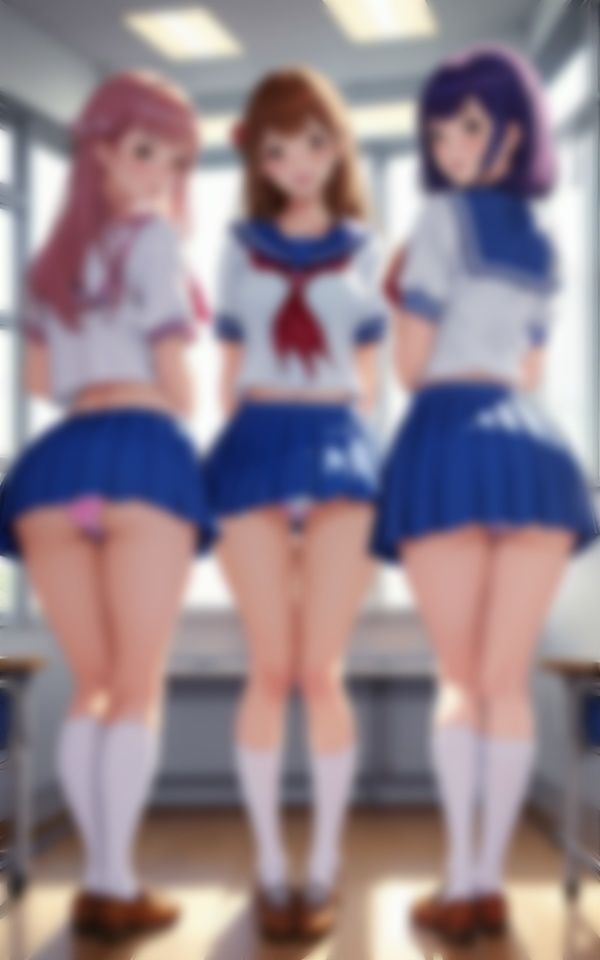 サンプル画像3:5秒だけパンチラみせてスペシャル〜セーラー服JKギャルにお願いしてみた！〜(性欲モンスター企画) [d_342195]