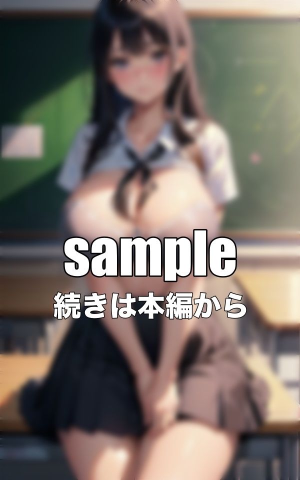 サンプル画像2:【カンニングしてしまい説教される】先生にばれてしまい仕方なく脱ぎはじめる巨乳女子(童顔巨乳ゴリラ) [d_342202]