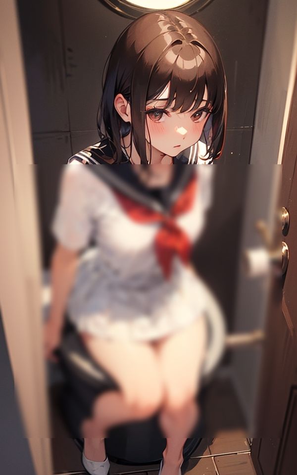 サンプル画像2:こんなところ見ないでください 〜恥じらい女子181人〜(Chu-Cream) [d_342269]