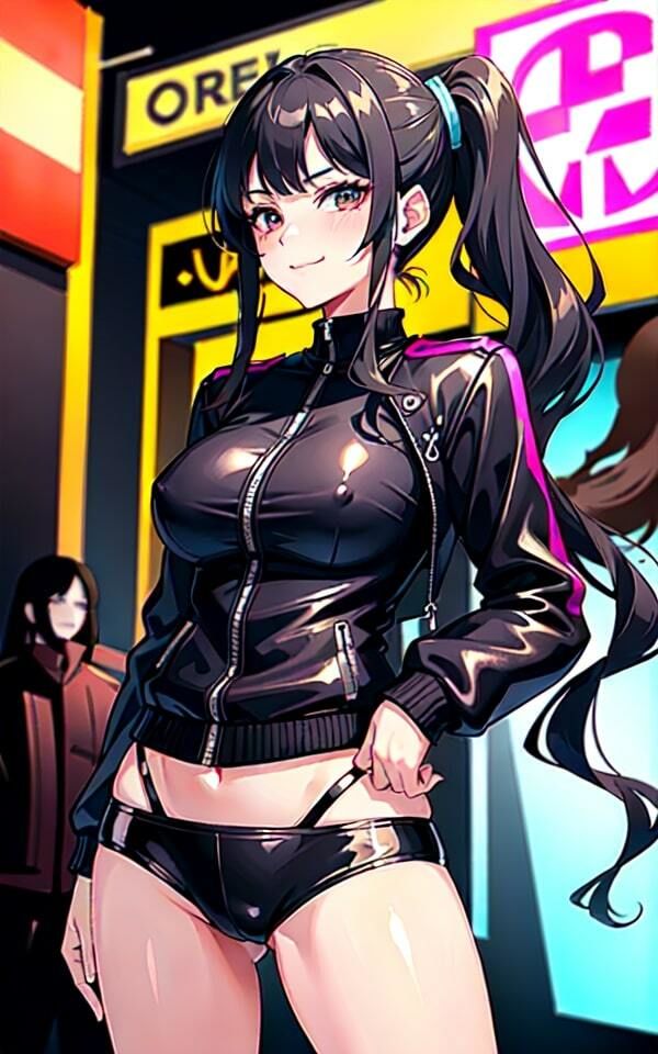 サンプル画像3:革ジャンからはみ出した美爆乳娘たち(【期間限定SALE】高画質サークル) [d_342288]