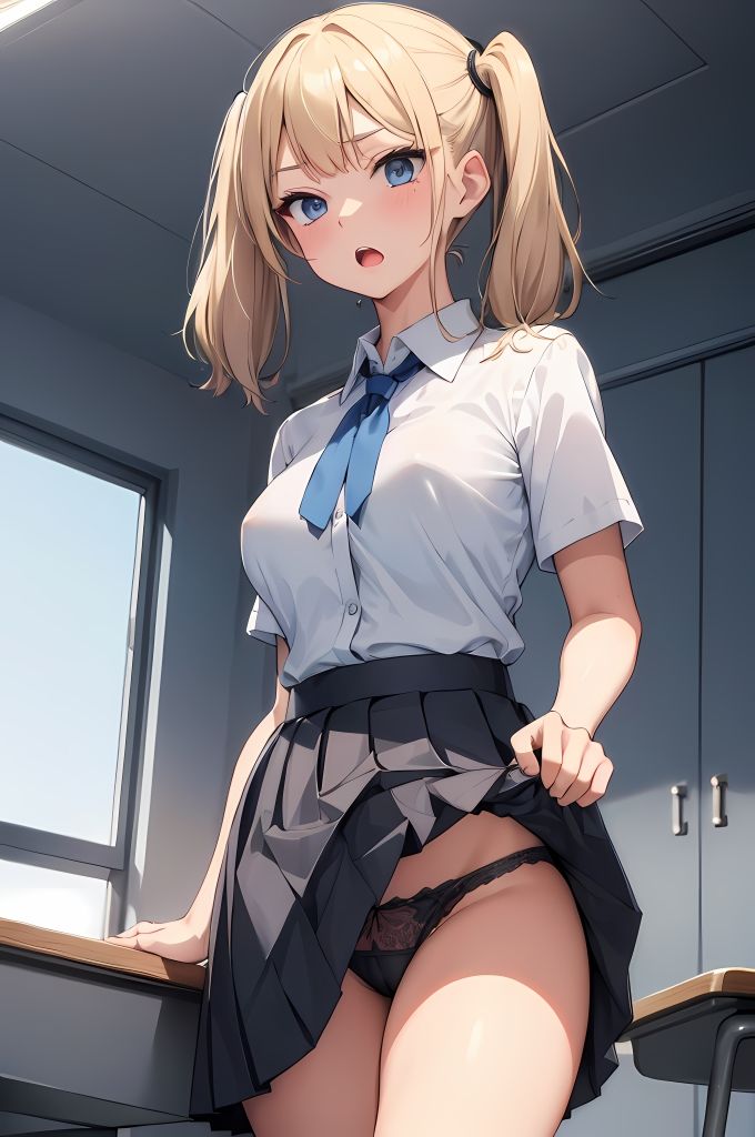 サンプル画像2:嫌な顔しながら全部シてくれちゃうギャルCG集(どぼぼん工房) [d_342313]