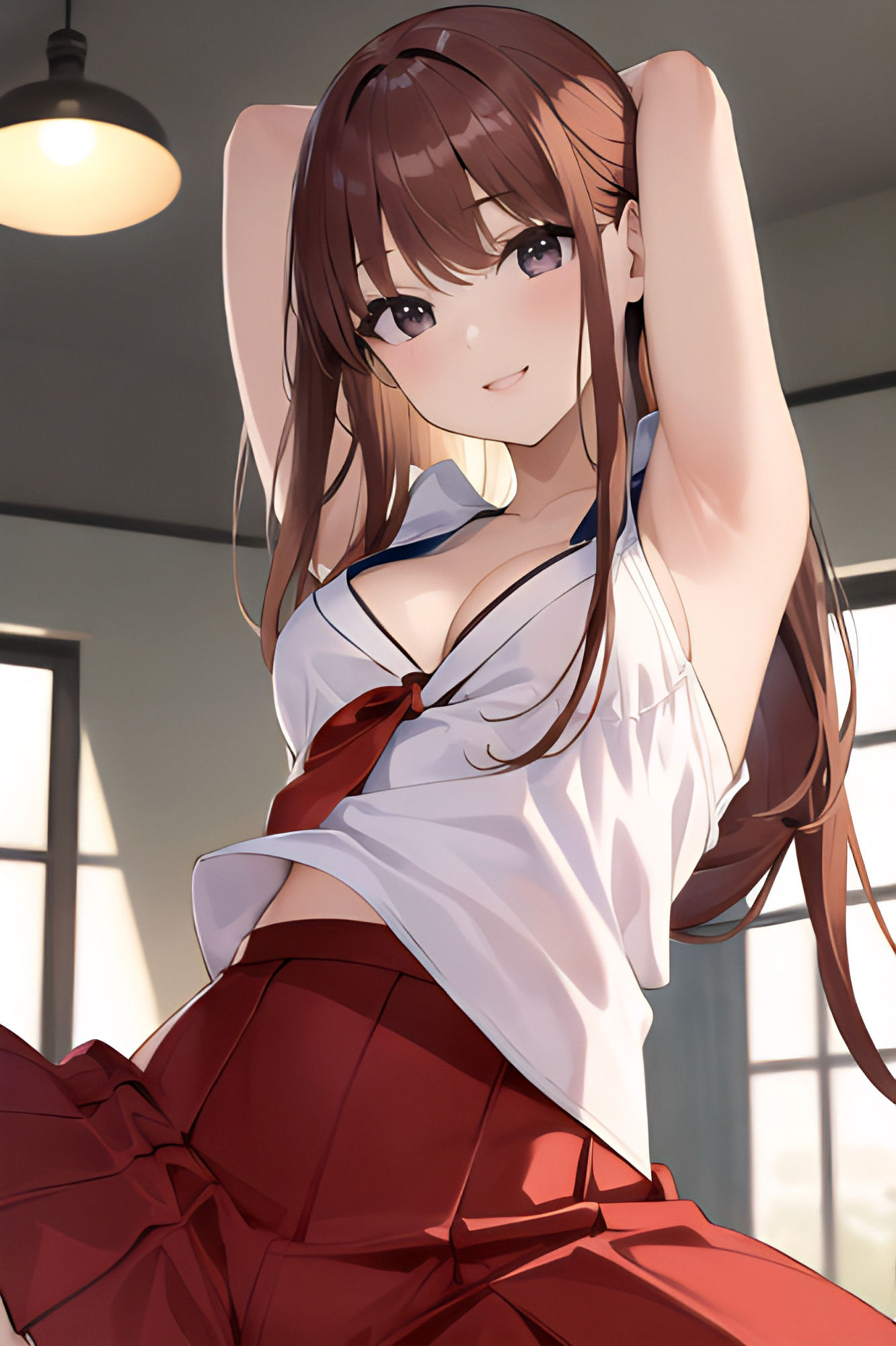 サンプル画像3:AI写真集【AIイラスト】教室の女の子たち(Atelier AI) [d_342316]