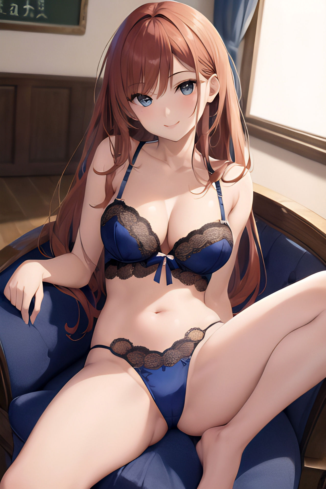 サンプル画像4:AI写真集【AIイラスト】教室の女の子たち(Atelier AI) [d_342316]