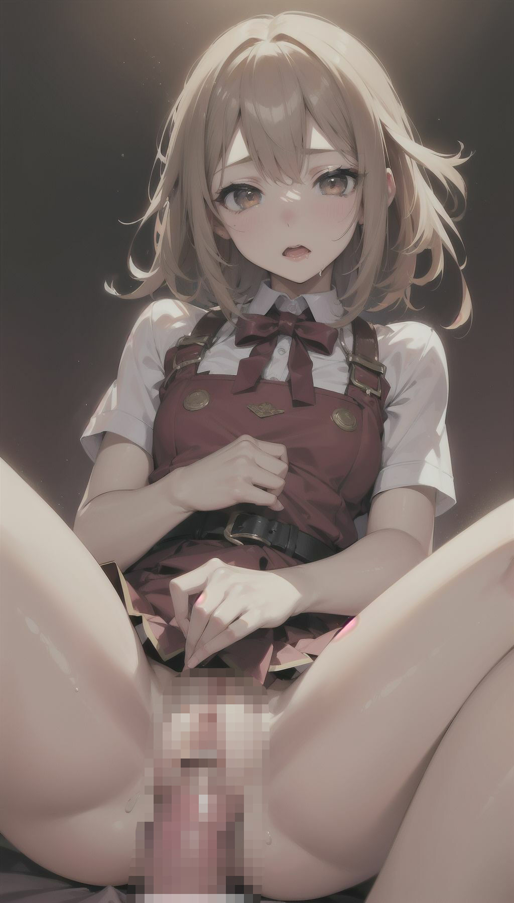 サンプル画像6:美女達の着衣オナニー25(AI爆美女エロ写真集) [d_342318]