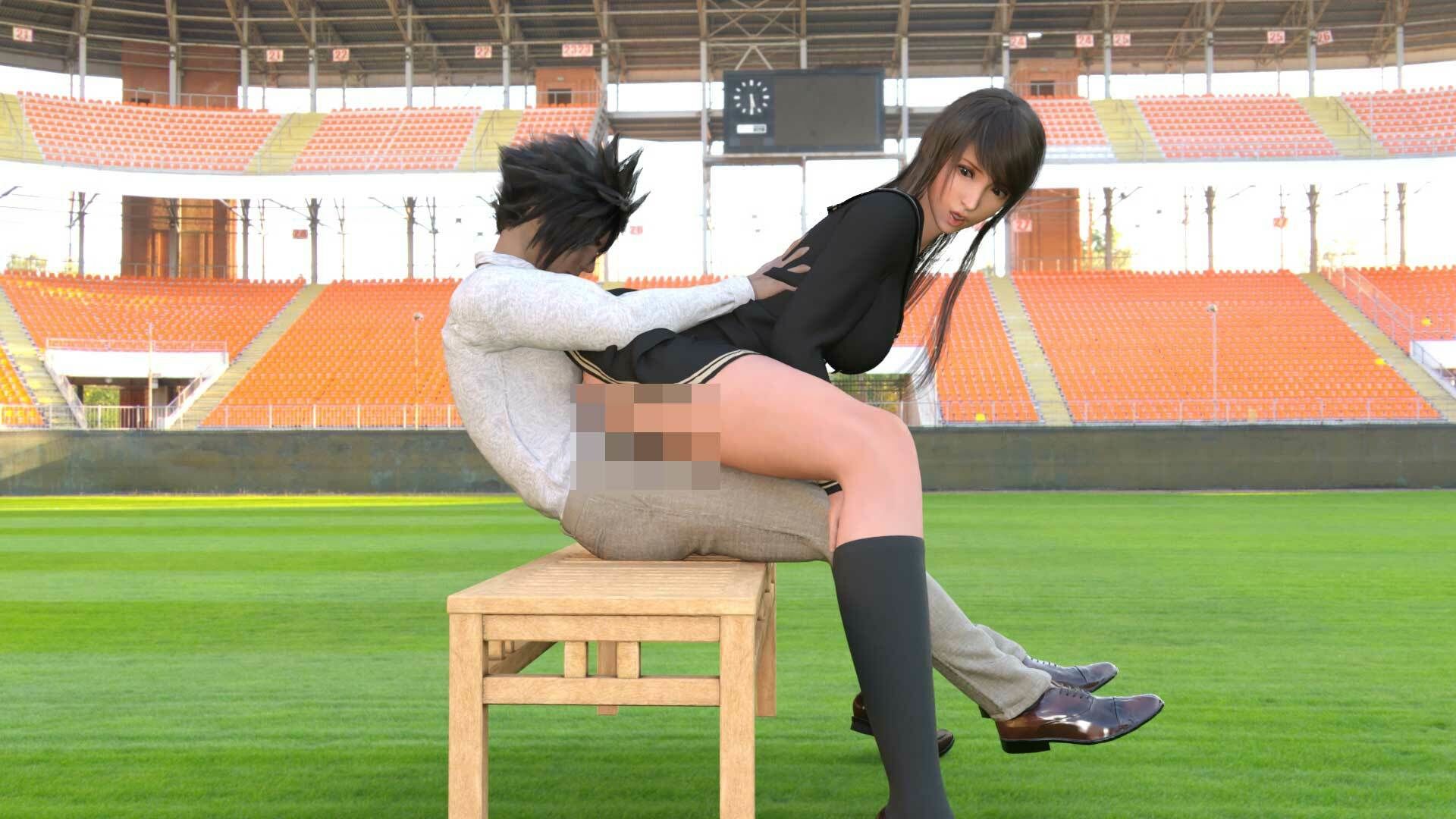 サンプル画像4:【閲覧注意★膣内射精フィニッシュ】万能格闘美女『霧島愛唯（きりしまめい）』のレ○プ現場（騎乗位後ろ）(Ozone_Layer) [d_342333]