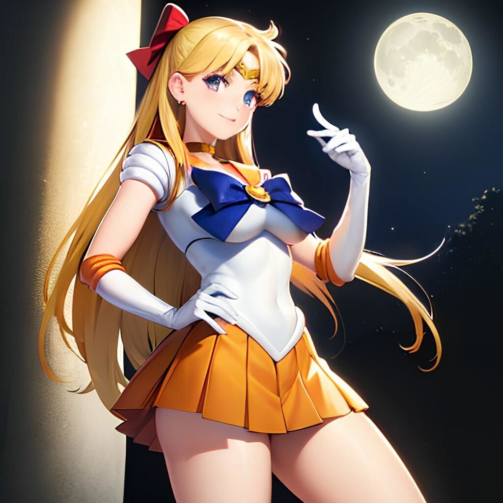 サンプル画像1:セーラー服美魔女戦士セーラーヴィーナ◯(でんでん) [d_342335]