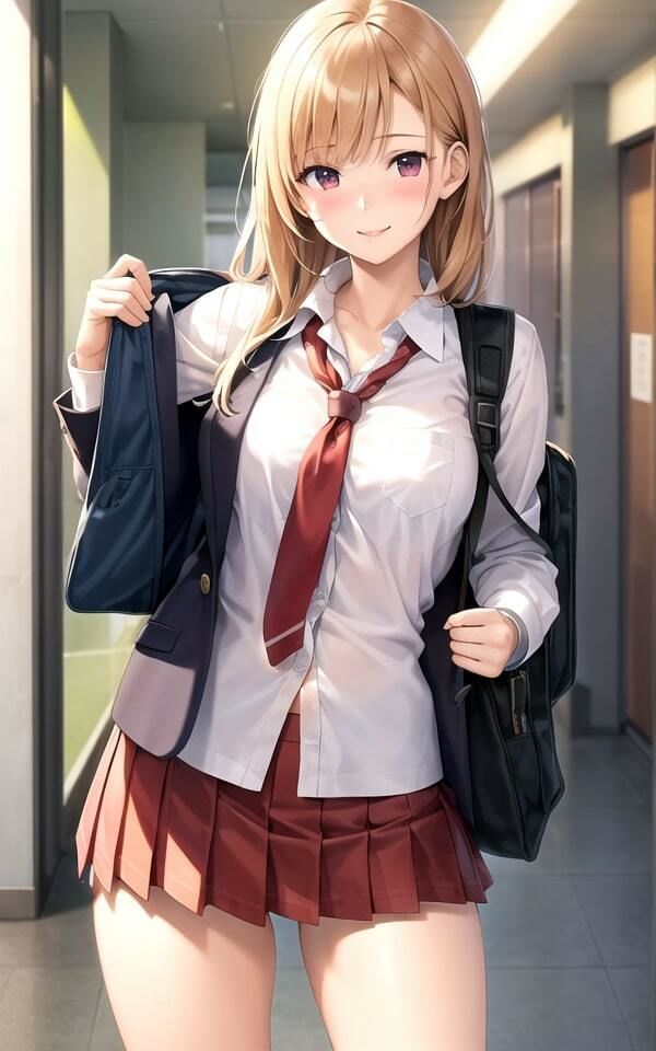 サンプル画像3:女子○の制服撮影に来たらラッキースケベに遭遇しちゃったカメラマン(AIの悪戯) [d_342414]