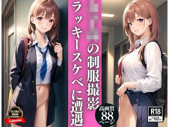 女子○の制服撮影に来たらラッキースケベに遭遇しちゃったカメラマン