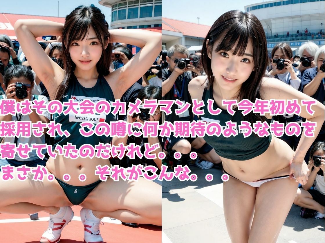 サンプル画像2:女子校生陸上部で「突然すみません、おまんちょ見せてもらってもいいですか？」(ふわふわ) [d_342484]