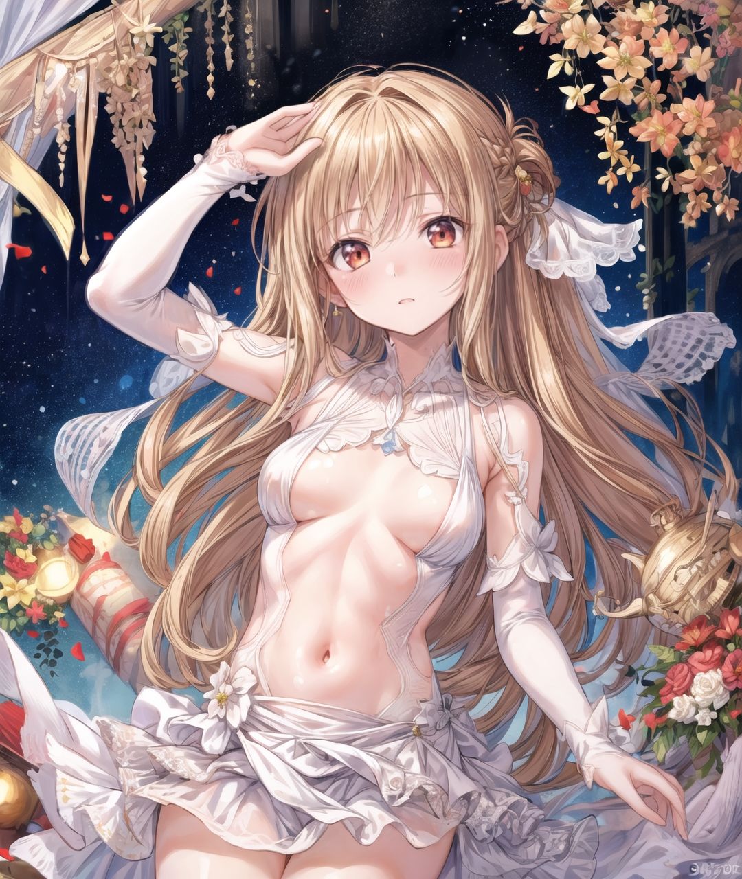 サンプル画像3:美少女たちのひととき・ア〇ナ(Aark) [d_342574]