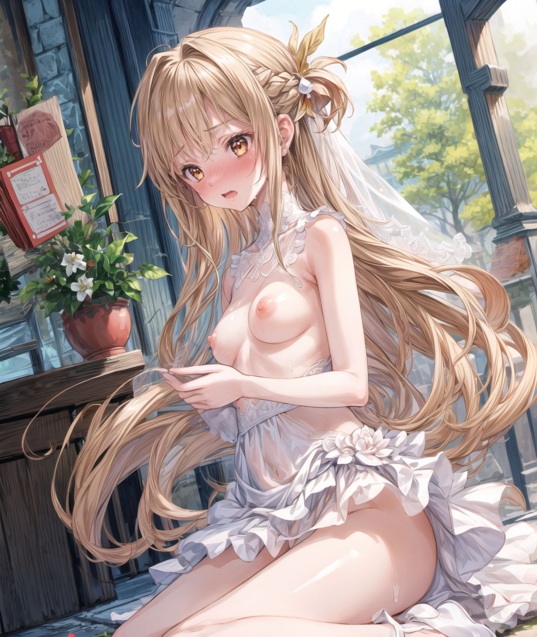 サンプル画像4:美少女たちのひととき・ア〇ナ(Aark) [d_342574]