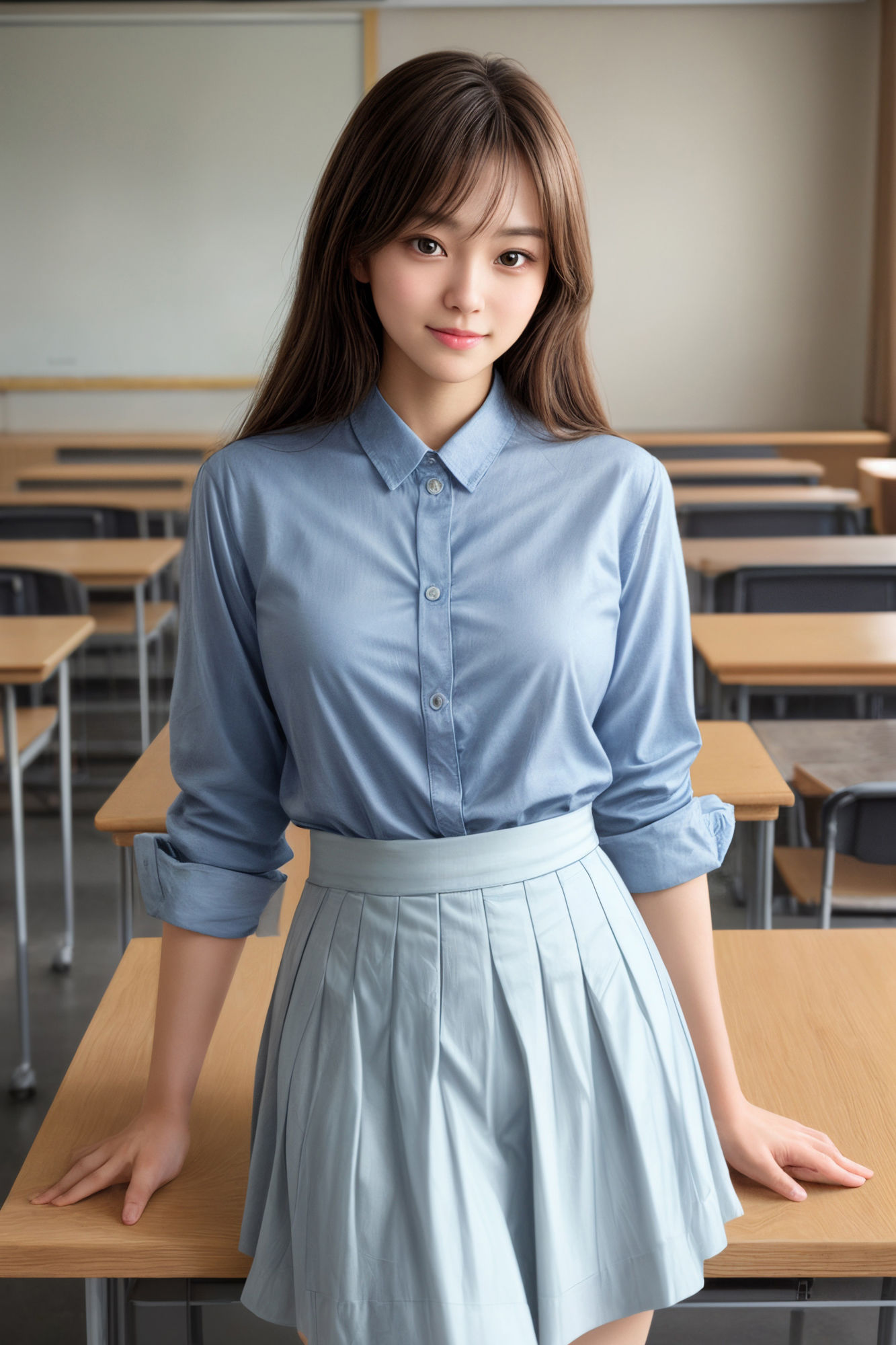 サンプル画像1:職場で脱がせてセックス〜女性教師編〜(美少女コレクション) [d_342577]