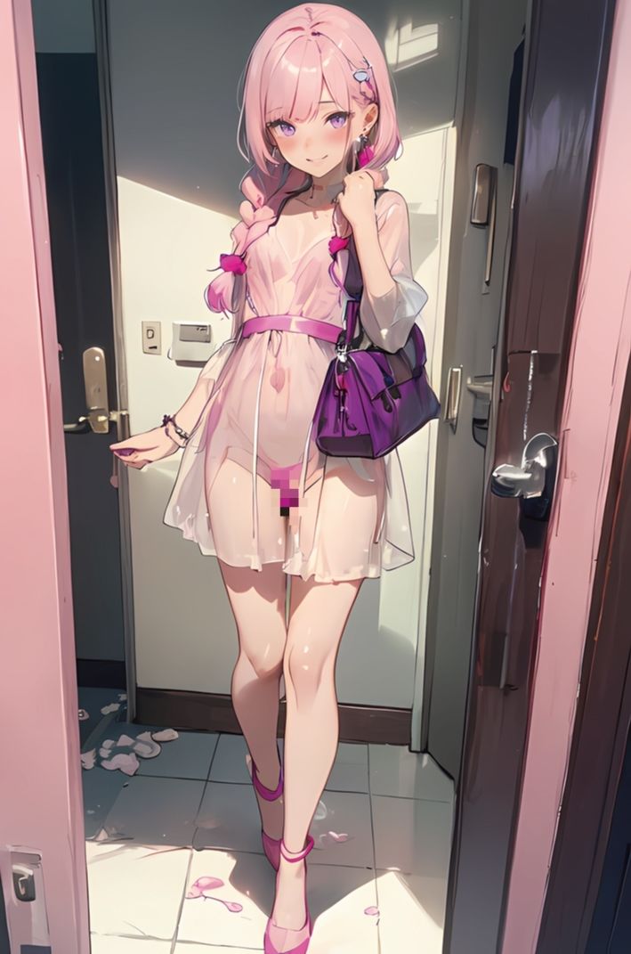 サンプル画像6:※枚数増量！【R18】MIX GIRLS -Another Side- 7 スケスケ衣装で街に立つド淫乱娼婦にたっぷり射精(Yuri – AI Creator) [d_342659]