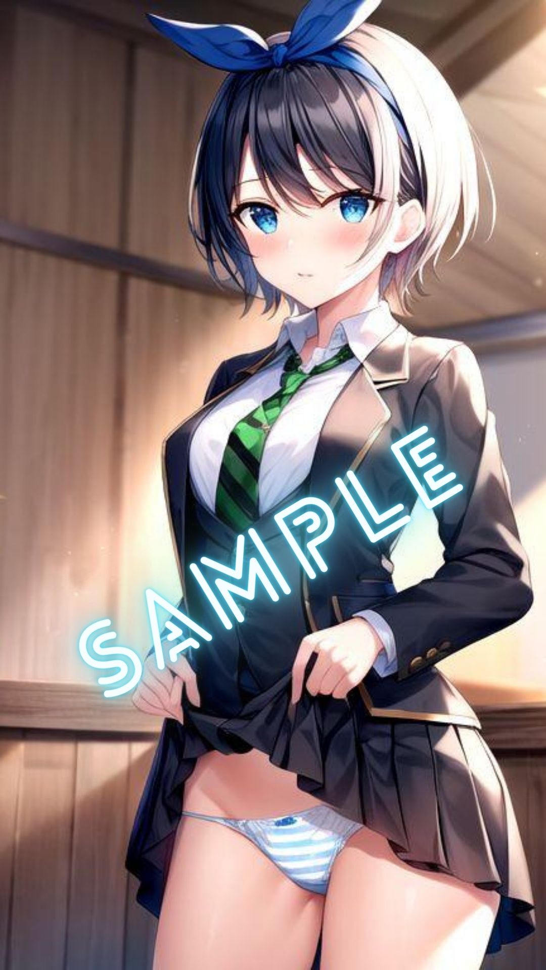 サンプル画像2:彼女、お借りします 更◯瑠夏(パンティー旅情) [d_342681]