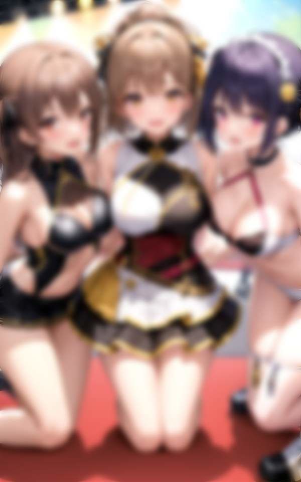 サンプル画像1:淫乱アイドル大集合！バイブ挿入しながらライブ！？ライブ後は・・・(アニメPRO) [d_342701]