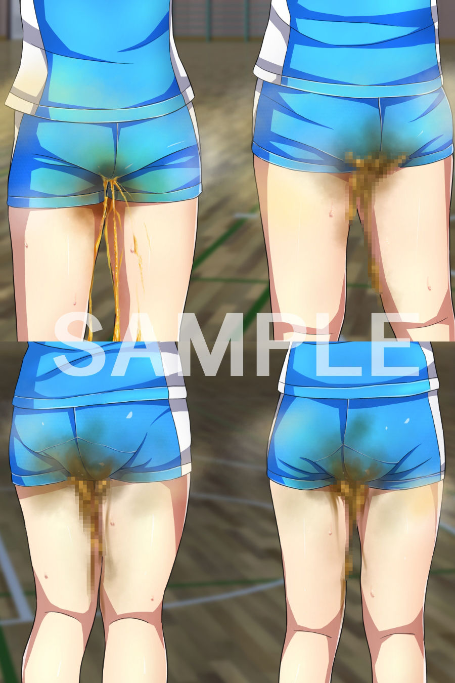 サンプル画像3:女子バレー集団うんち漏らし(メイヘム団) [d_342720]