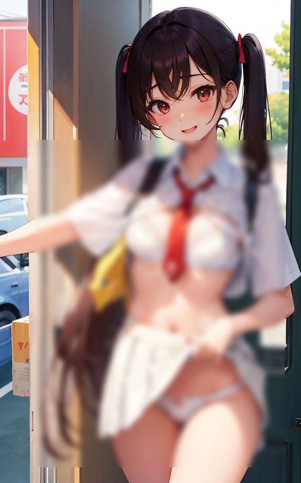 サンプル画像1:今日はこんなブラとパンツ 〜見せてあげるね〜(ミルクキング2) [d_342755]