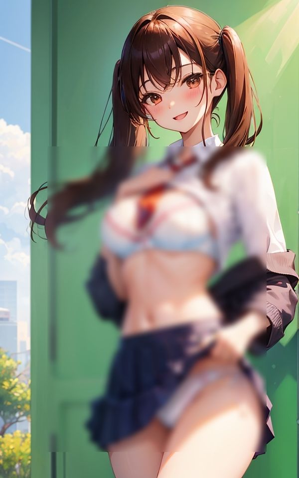 サンプル画像3:今日はこんなブラとパンツ 〜見せてあげるね〜(ミルクキング2) [d_342755]