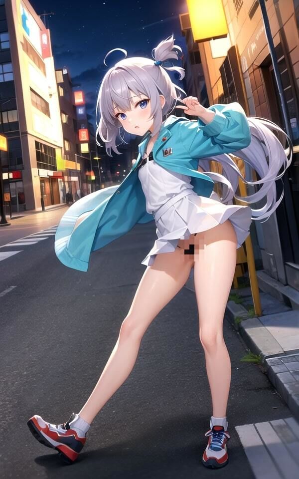 サンプル画像1:貧乳家出少女のパンモロ 性欲丸出しエッチなアピール(アイの秘宝館) [d_342770]